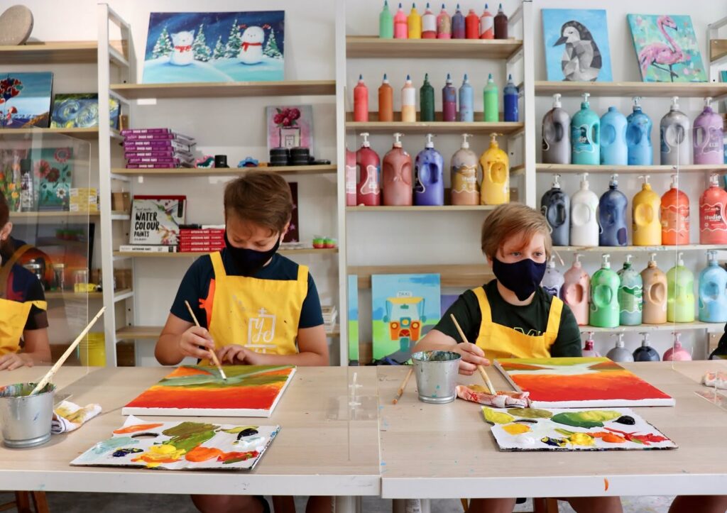 Yellow Easel