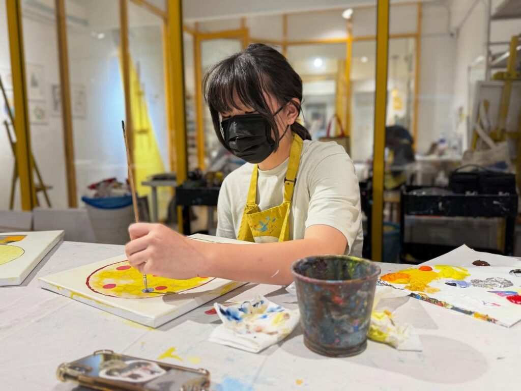 Yellow Easel