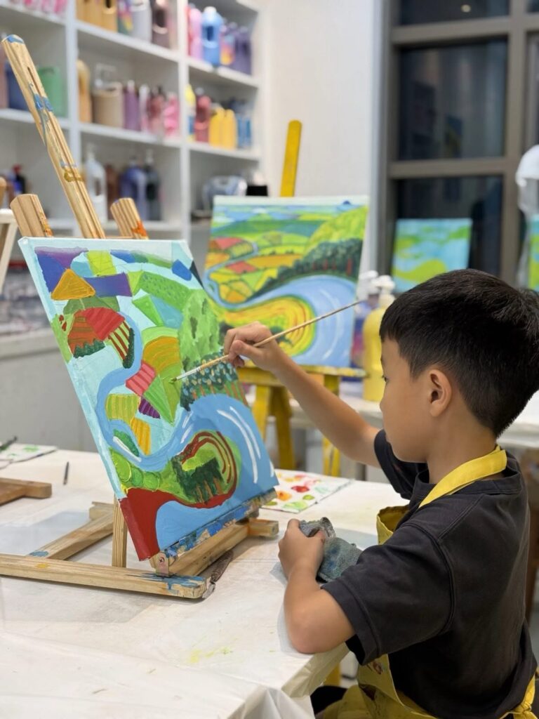 Yellow Easel