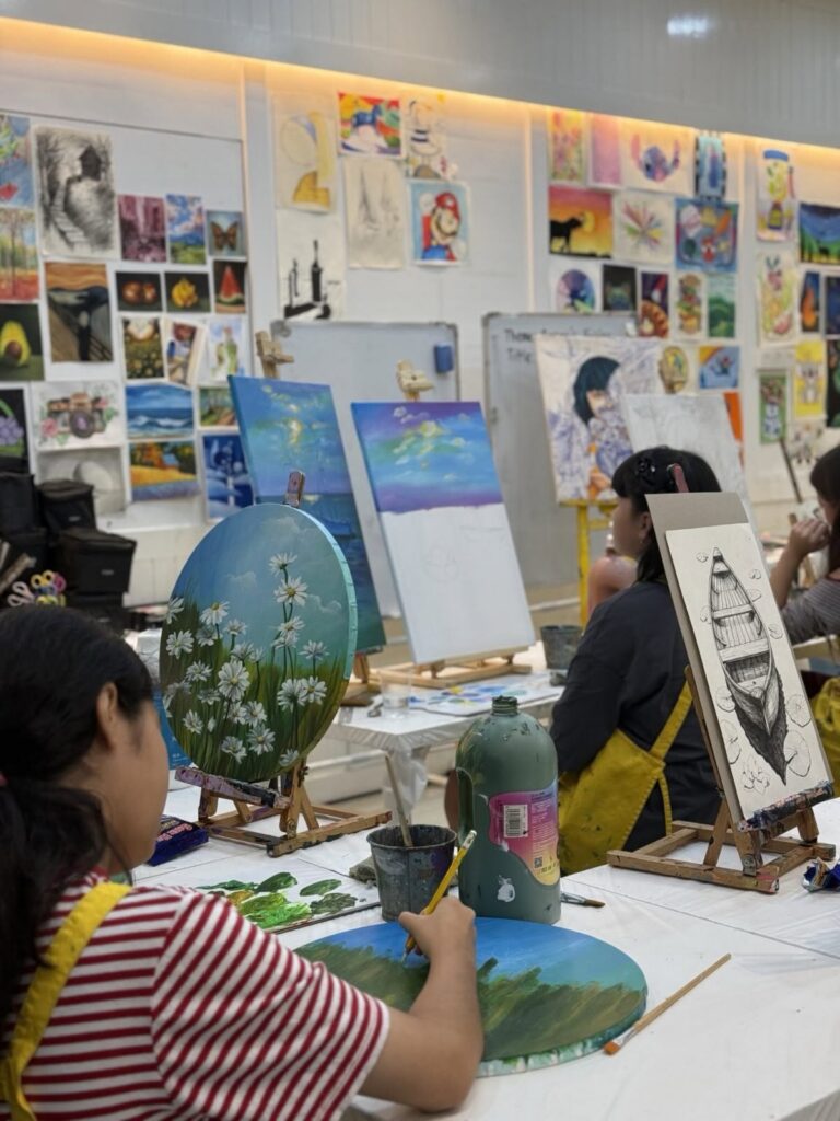 Yellow Easel